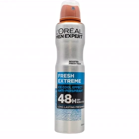 اسپری ضد تعریق مردانه لورآل مدل Fresh Extreme 48H حجم 250ml