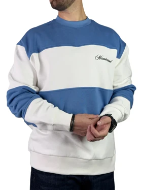 دورس مردانه مدل رینگر کانفی رنگ سفید آبی کد 0338