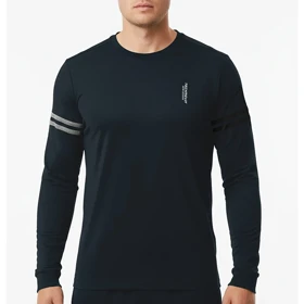 تیشرت ورزشی آستین بلند گلکسی مردانه تکنیک پلاس 07 مدل TS-174