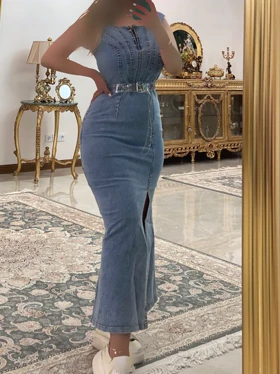 پیراهن جین