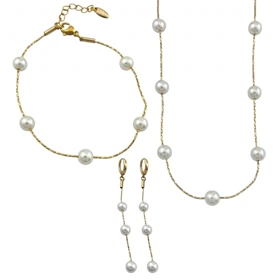 نیم ست زنانه مروارید ژوپینگ، ظرافت در اوج سادگی Xuping