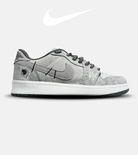 کفش کتانی مردانه و زنانه طوسی NIKE jordan Vodoo مدل 6751