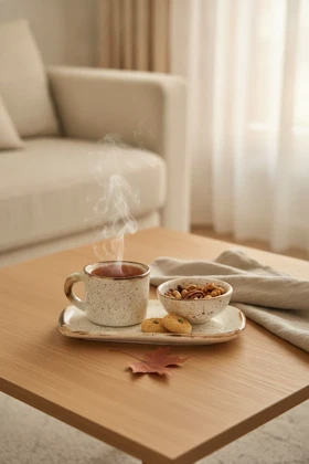 چای خوری تک نفره سرامیک روستیک