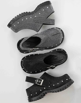 1008 - لوفر پشت‌باز نگینی دلژین 1008