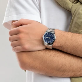 ساعت مچی عقربه ای مردانه کاسیو مدل MTP-V006D-2BUDF