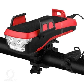 چراغ دوچرخه و جا موبایلی 4 کاره CK2020