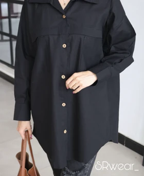 شومیز مانتویی uni