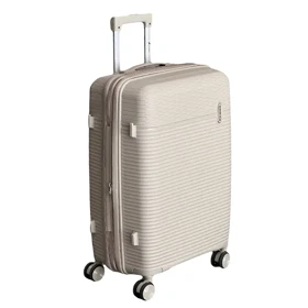 چمدان وارداتی نشکن پاور مدل POWER - PWR40340 MEDIUM سایز متوسط (کاور چمدان - کاور کت - کاور کفش)