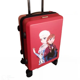 چمدان کودک السا و آنا سایز 24 رنگ قرمز ricardobeverlyhills