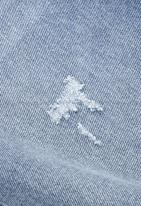 شلوار جین نیم بگ سایز بزرگ کد1004211