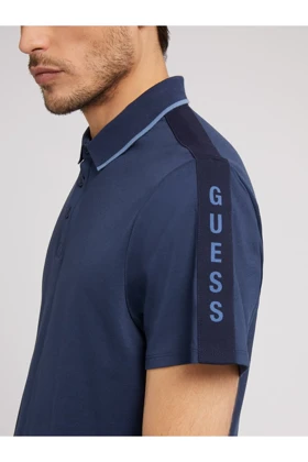 تیشرت یقه پولو مردانه guess