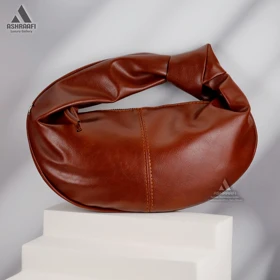 کیف زنانه چرمی Zara HandBag A06 (عسلی)