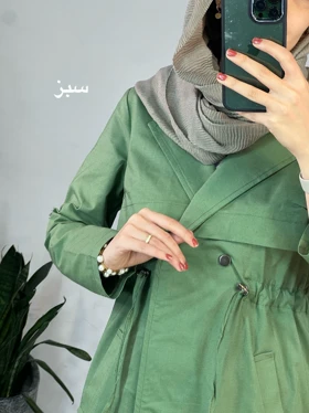 مانتو دکمه دار ثمین(ایراد دار)