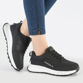 کفش و کتانی اسپرت زنانه و دخترانه مدل ریباک REEBOK رنگ مشکی