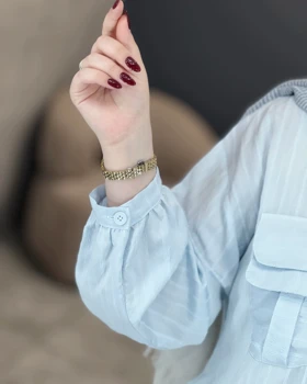 شومیز پاپیون بهاره ژاکارد