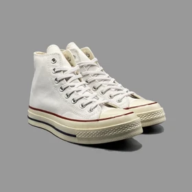 کانورس آل استار 1970s سفید ساق‌دار Converse All Star Chuck Taylor 1970s White Hightop