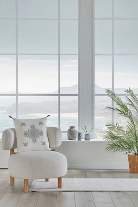کوسن Özdilek مدل Linea Etnica پلیاستر - چندرنگ