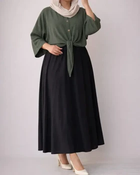 شومیز گره‌ای کوک دوزی 7079