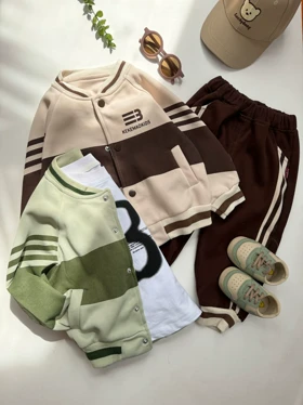 سه تیکه سویشرت و شلوار اسلش و بلوز