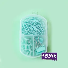 پک گیره، کلیپس و پین کاغذ پاستلی