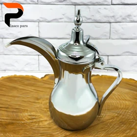 دله قهوه نقره ای سایز 32