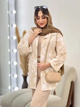 شومیز طرح دار پارمیدا
