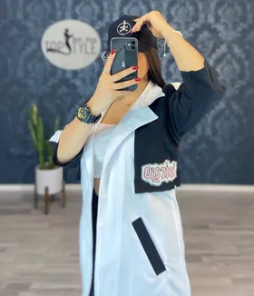 ست مانتو و شلوار کد : 7286
