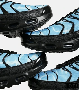 کفش کتانی مردانه و زنانه مشکی آبی NIKE AirMax Plus TN Ultra