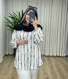 شومیز لینن نخ