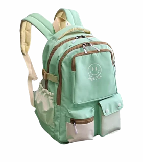 کوله پشتی سبز پاستیلی