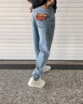 مام فیت آبی ساده Levis