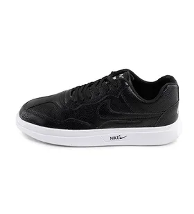 کفش اسپرت Nike مردانه مشکی بندی چرم مصنوعی