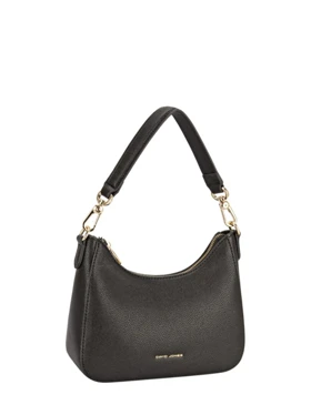 کیف دوشی زنانه دیوید جونز مدل CM7147H (مشکی)