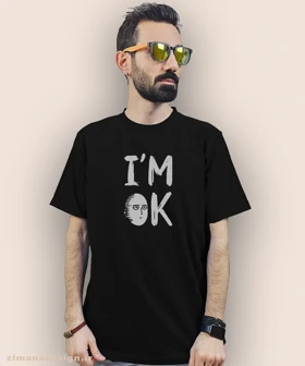 تیشرت مردانه و زنانه طرح وان پانچ من شخصیت سایتاما کد 900