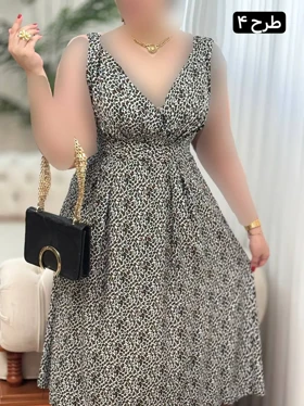 پیراهن نخی بلکا 3281