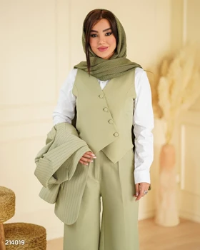 ست سه تیکه زنانه مدل بابونه کد 2140