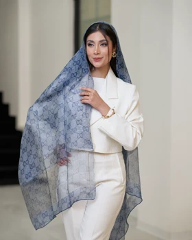 شال ابریشم تور گوچی 20616