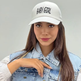 کلاه بیسبالی گلدوزی baby girl