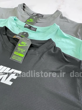 کراپ تاپ ورزشی آستین کوتاه نایکی Nike