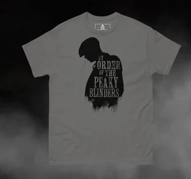 تیشرت کلاسیک پیکی بلایندرز | تیشرت peaky blinders طرح Silhouette کد 111529