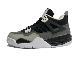 کتانی مردانه و زنانه نایک جردن Jordan 4 کیفیت مستر مشکی