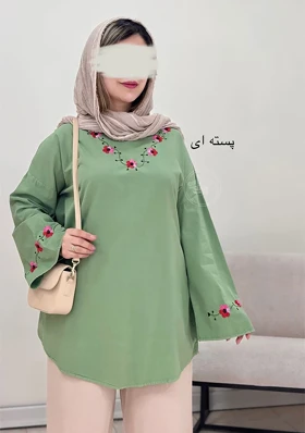 مانتو گلدوزی گیسو