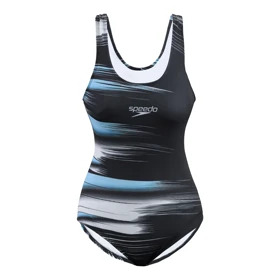 مایو شنا اسلیپ زنانه اسپیدو مدل 4L1143 آبی مشکی