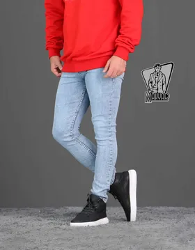 شلوار جین آبی روشن ZARA