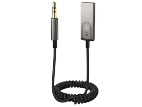 گیرنده بلوتوث خودرو به همراه کابل صدا آی یو ایکس کوتتسی Coteetci Bluetooth 5.0 AUX Car Bluetooth receiver 74001