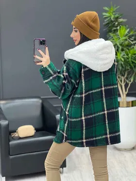 شکت چهارخونه کلاه تدی