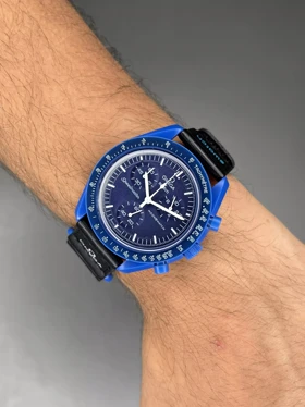 ساعت مچی امگا سواچ ماموریت به نپتون Omega x Swatch Mision to the Neptune