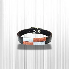 دستبند چرم وارک مدل آرت کد rb101