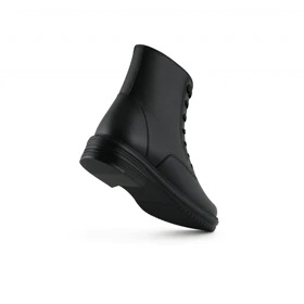 نیم بوت زنانه چرم یلسان مدل ویگور کد 690-GF