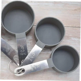 پیمانه 8 عددی طوسی شنگیا